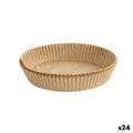 Papier für Heißluftfritteuse Algon Ø 20 cm Braun 30 Stücke (24 Stück)
