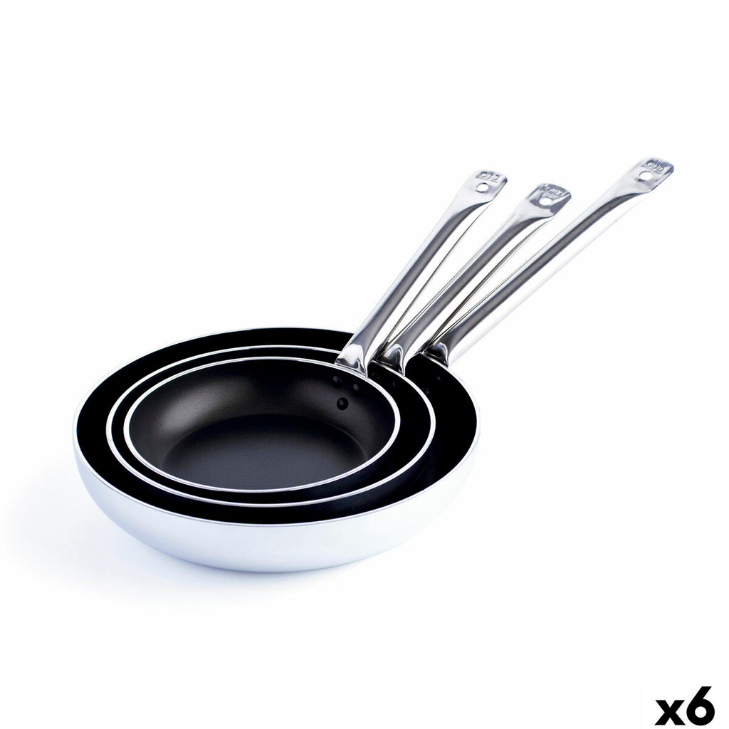 Pfanne Quid Professional Pro-induction Schwarz Metall Stahl Ø 24 cm (6