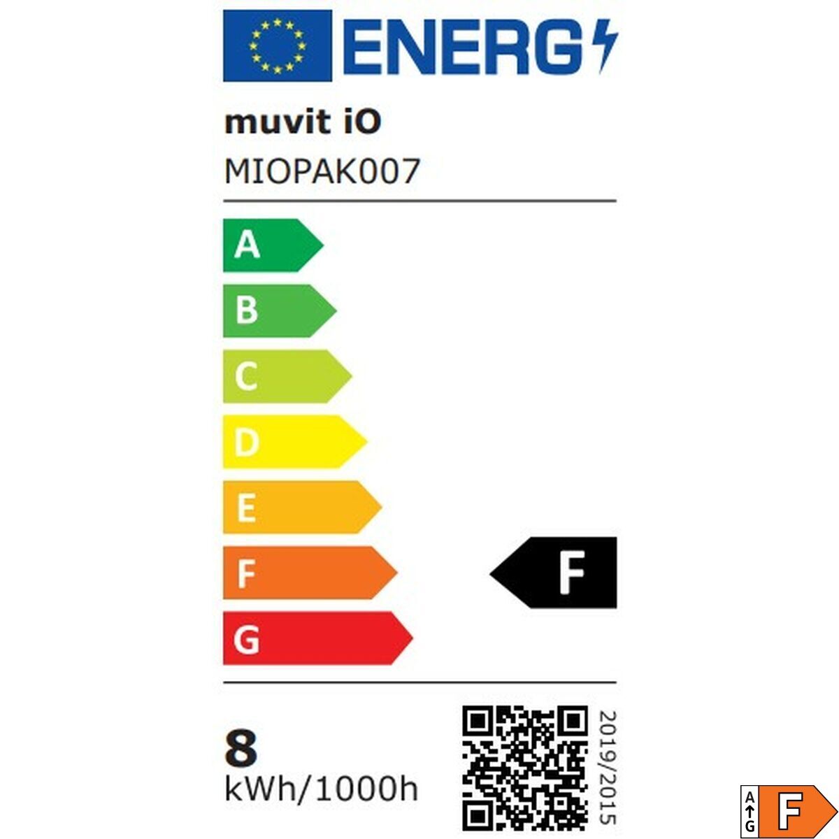Smart Glühbirne Muvit iO 9 W E27 800 lm Wi-Fi LED 2700 K 6500 K