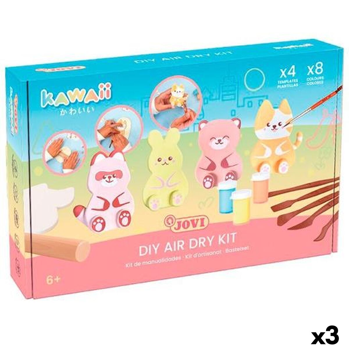 Kawaii Bastelset: Süsse Figuren ohne Backen!