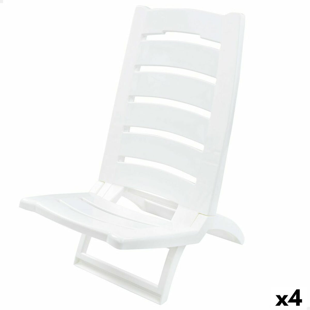 Gepolsterte Campingstuhl Aktive 38 x 65 x 36 cm (4 Stück)