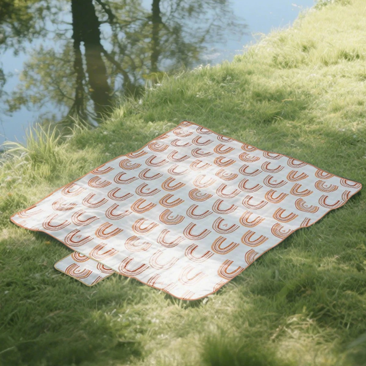 Sandfreie Strandmatte XL · Wasserdicht – LuxeStyle Schweiz