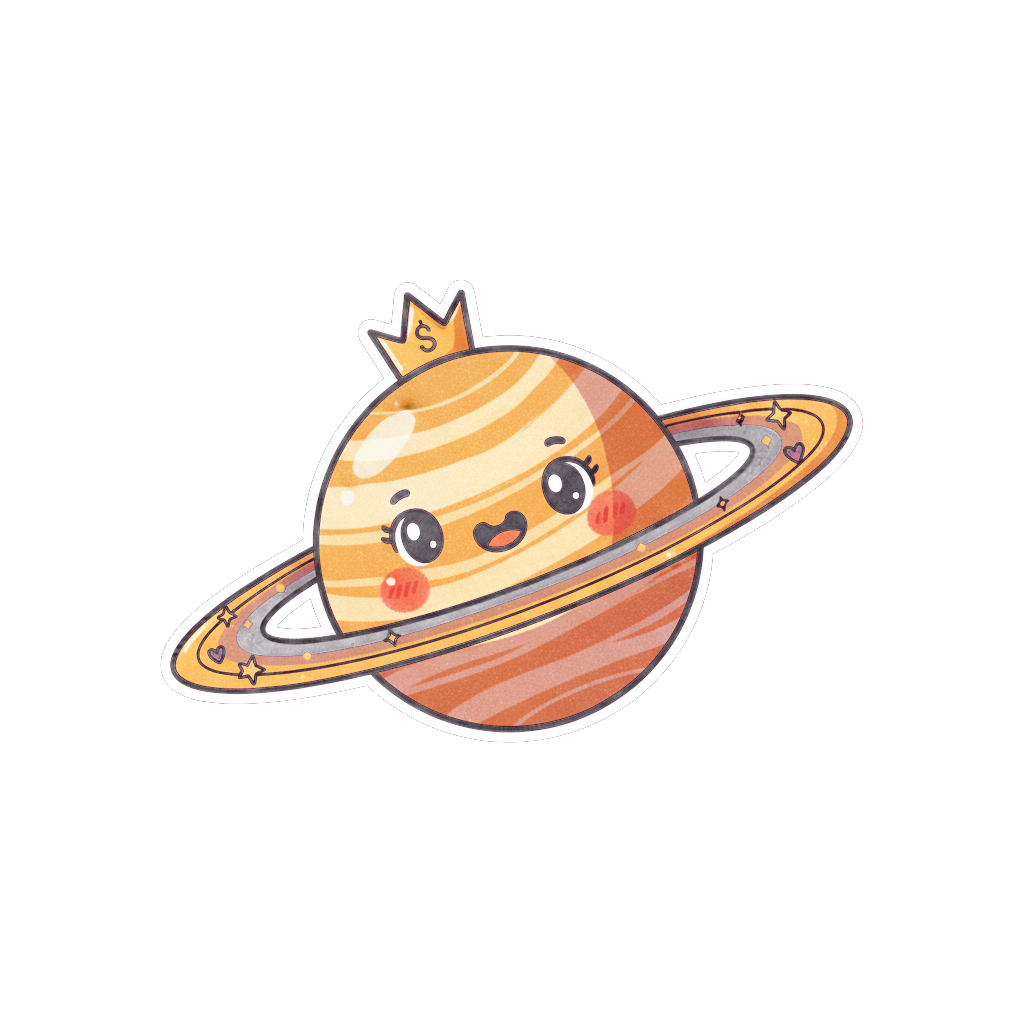 Sticker «Saturn»