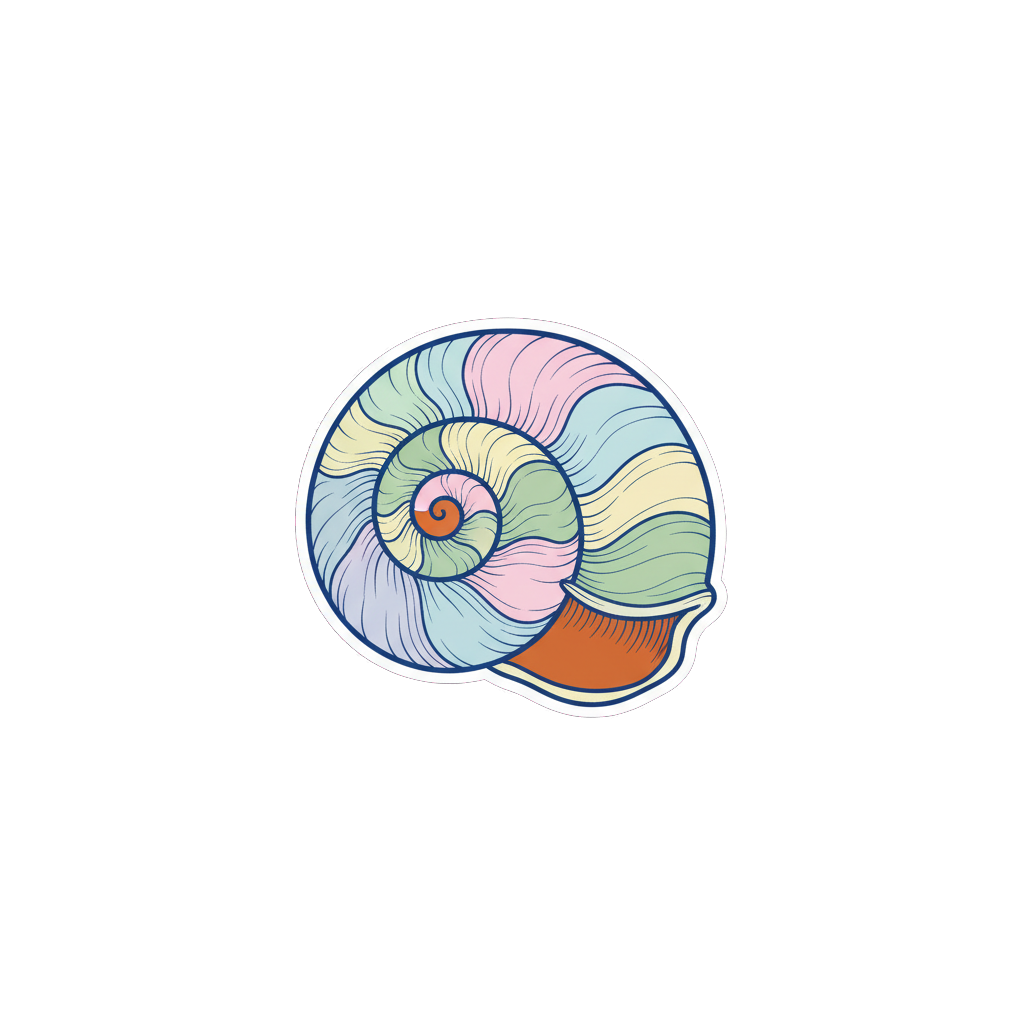 Sticker «Seashell»