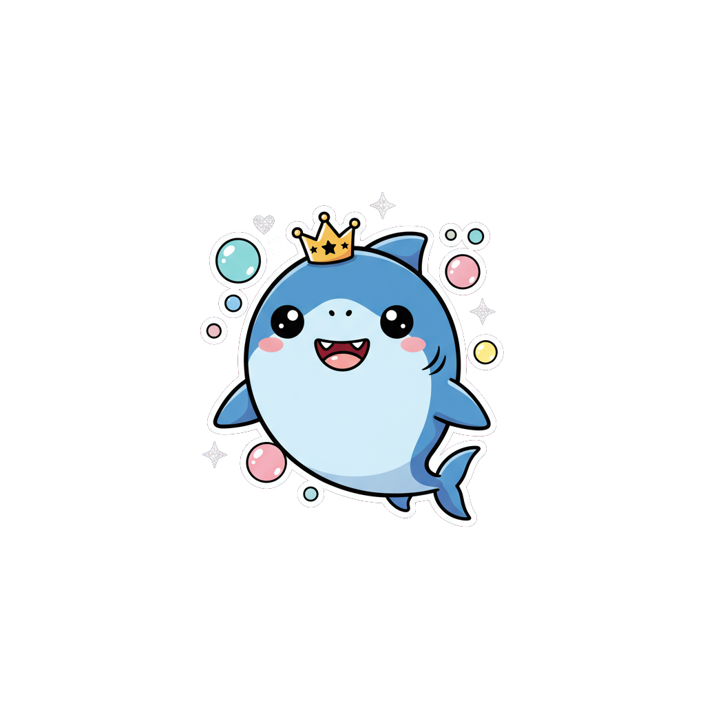 Sticker «Shark»