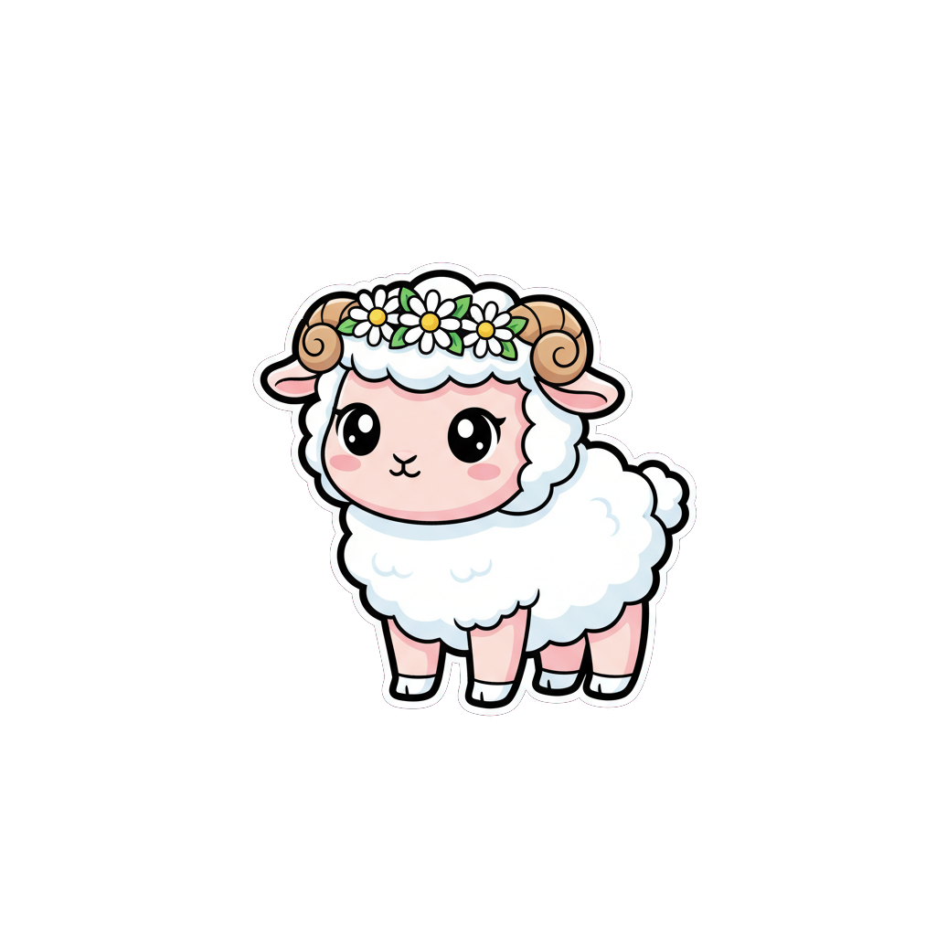 Sticker «Sheep»