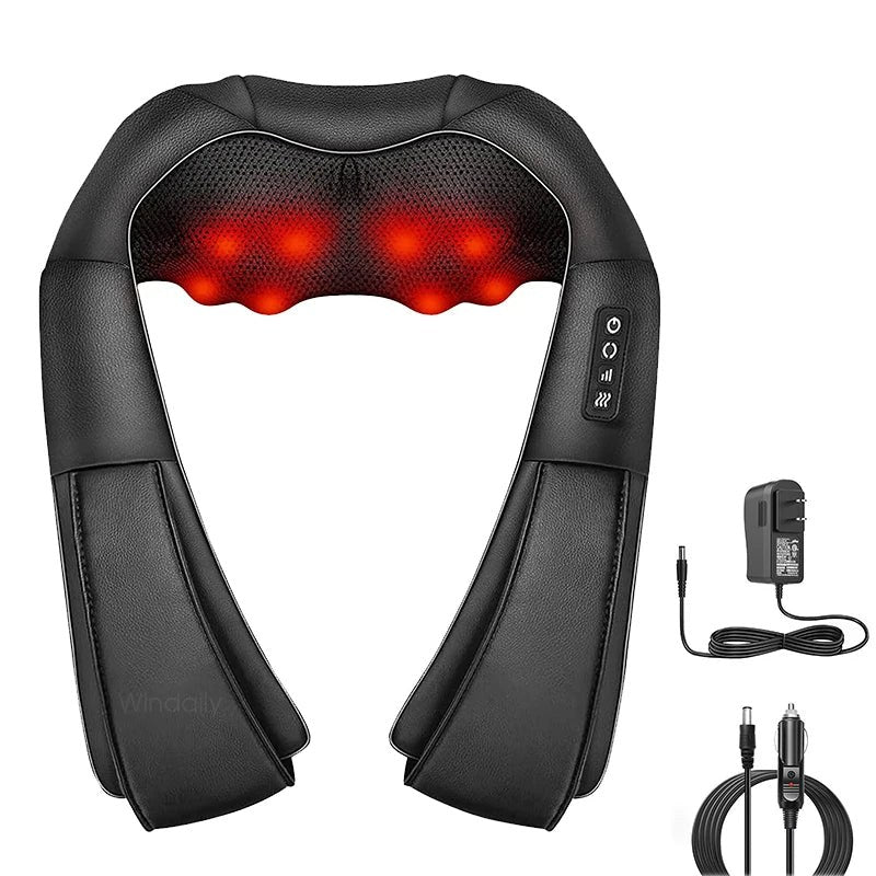 Shiatsu-Nackenkissen Wärme Vibration – LuxeStyle Schweiz