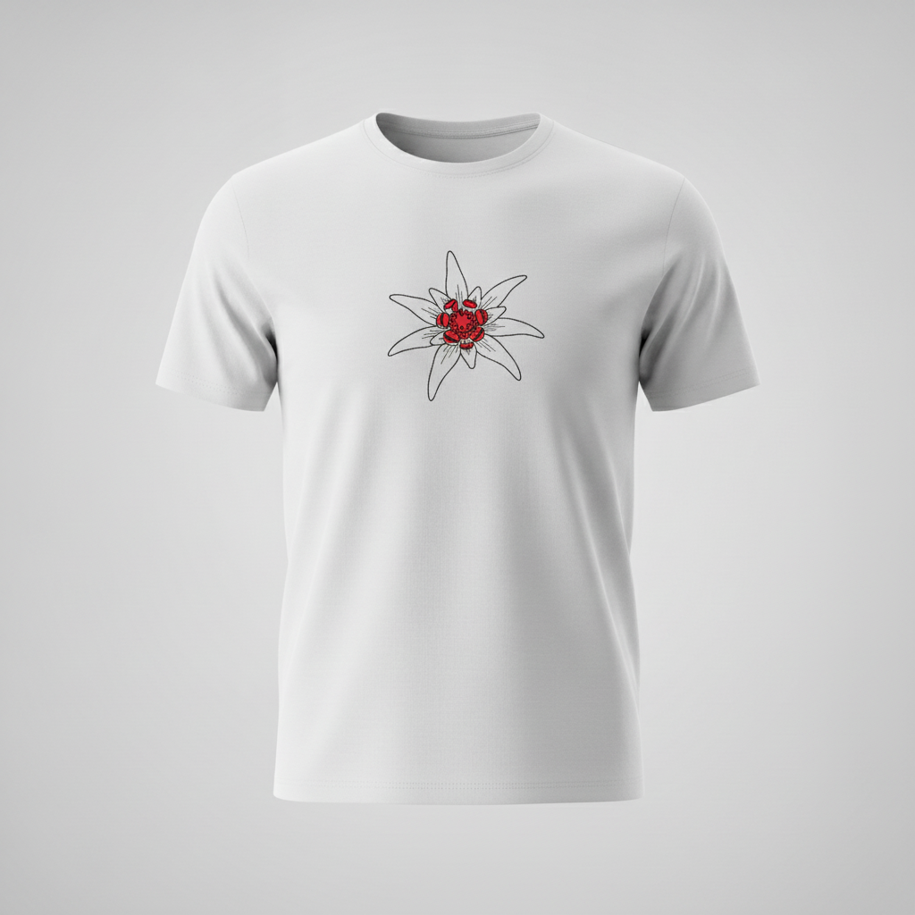 T-Shirt «ch-edelweiss-line»