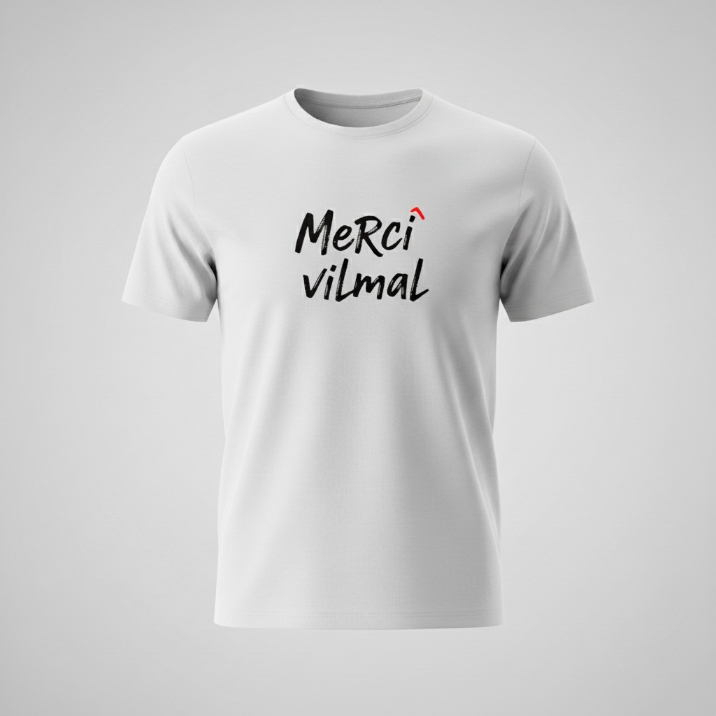 T-Shirt «ch-merci-vilmal»