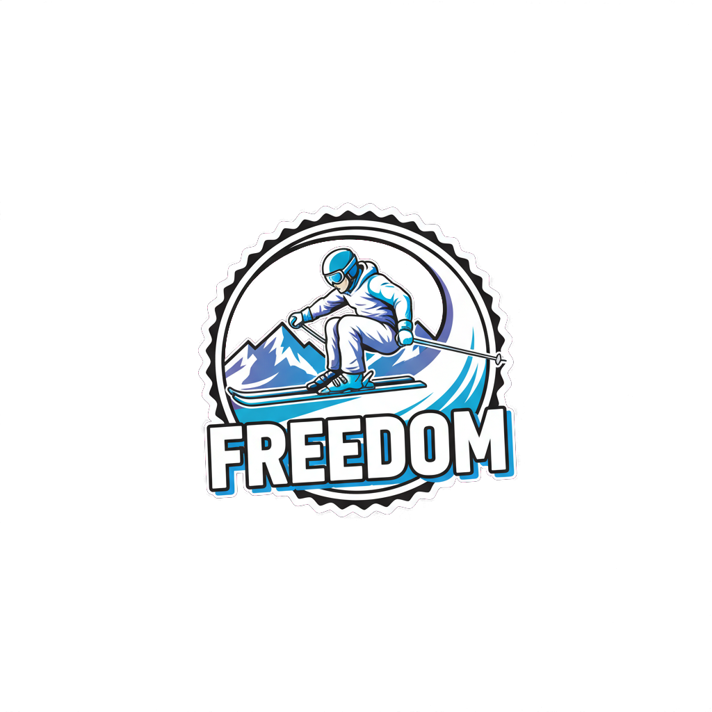 Sticker «Ski»