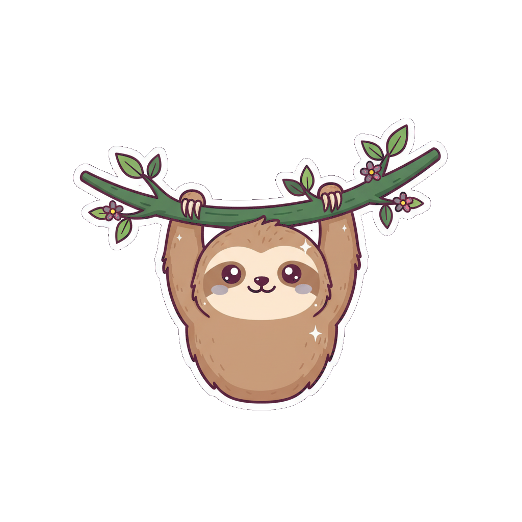 Sticker «Sloth»