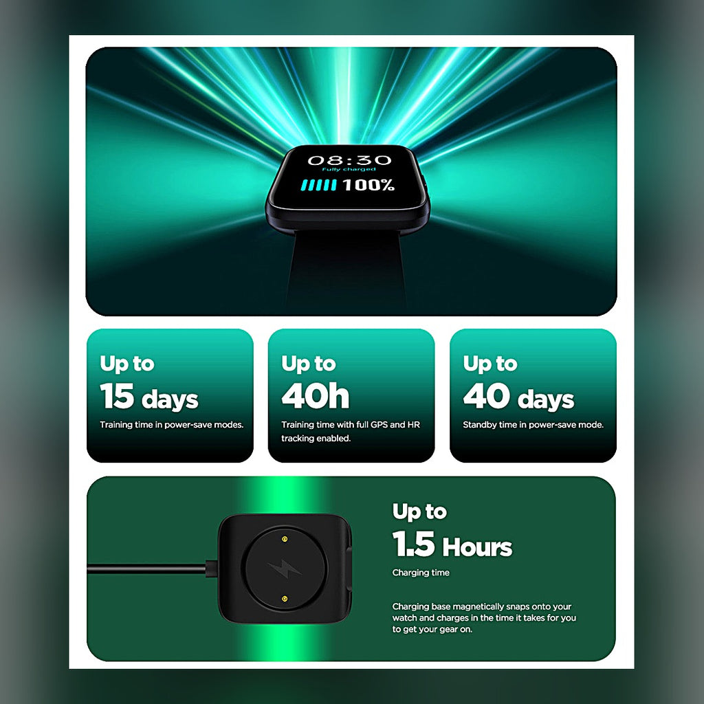 LuxeStyle-Edit · Smartwatch Pro 1.78″ AMOLED – Herzfrequenz, Fitness-Tracker & Bluetooth