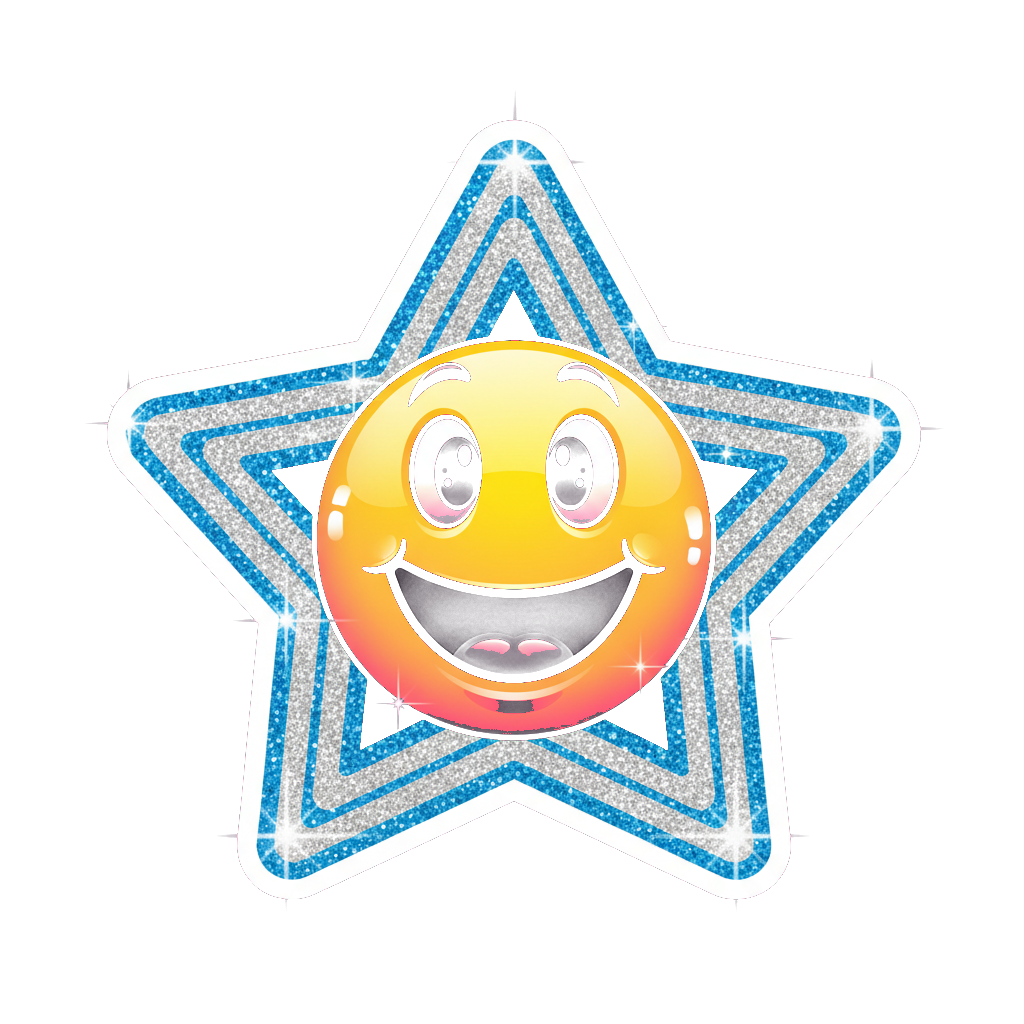 Sticker «Smiley Star»