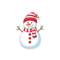 Sticker «Snowman»