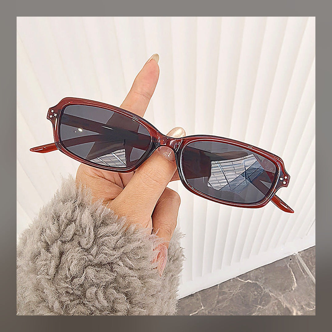 LuxeStyle-Edit · Sonnenbrille «Carré» – Retro Small-Square