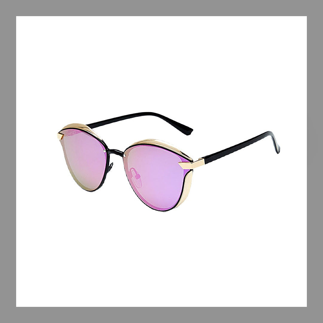 LuxeStyle-Edit · Sonnenbrille «Mirage» · Cat-Eye, verspiegelt