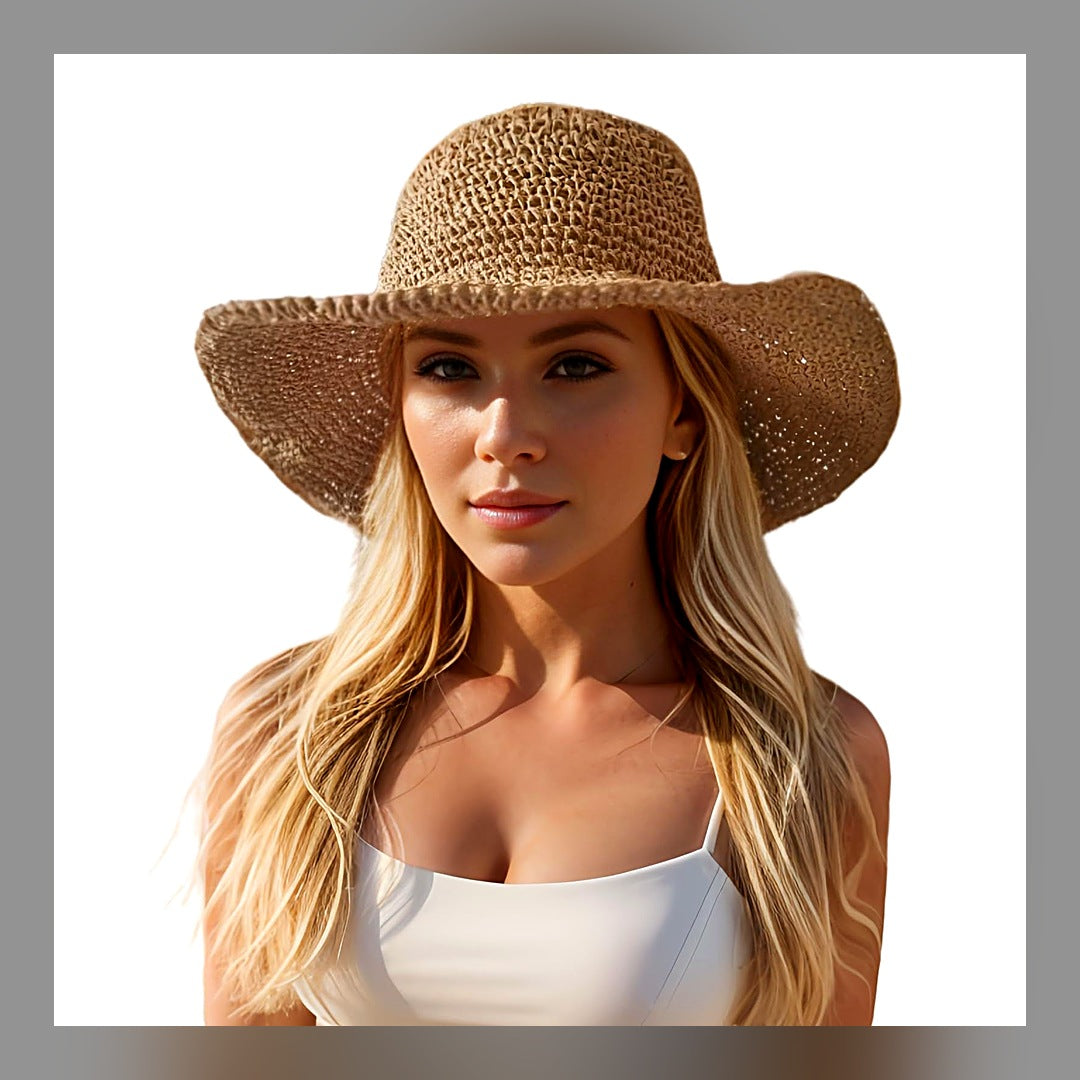 LuxeStyle-Edit · Sonnenhut «Riviera» – UV-Schutz, breite Krempe