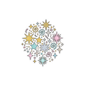 Sticker «Sparkle Cluster»