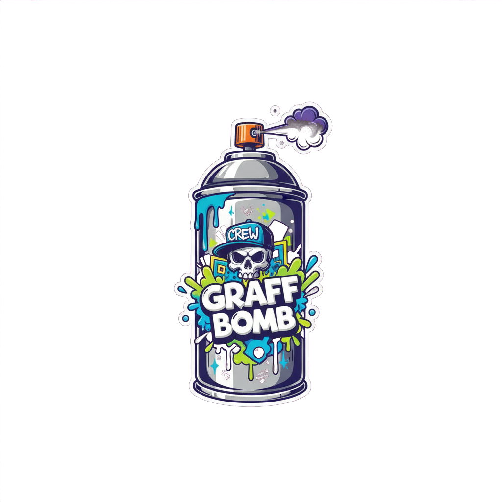 Sticker «Spray Can»