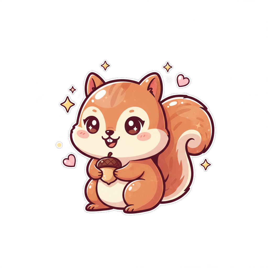 Sticker «Squirrel»