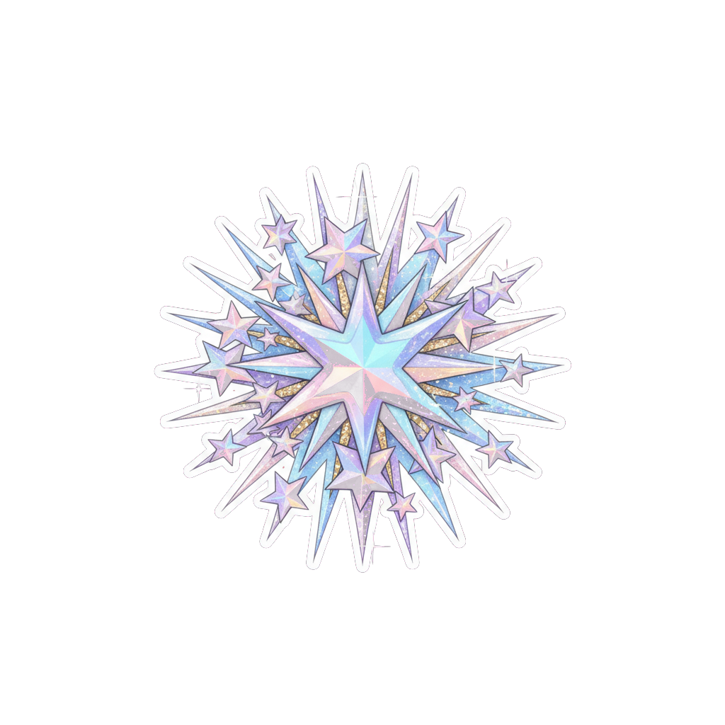Sticker «Star Burst»