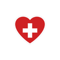 Schweiz-Sticker «Schwiizer Härz»