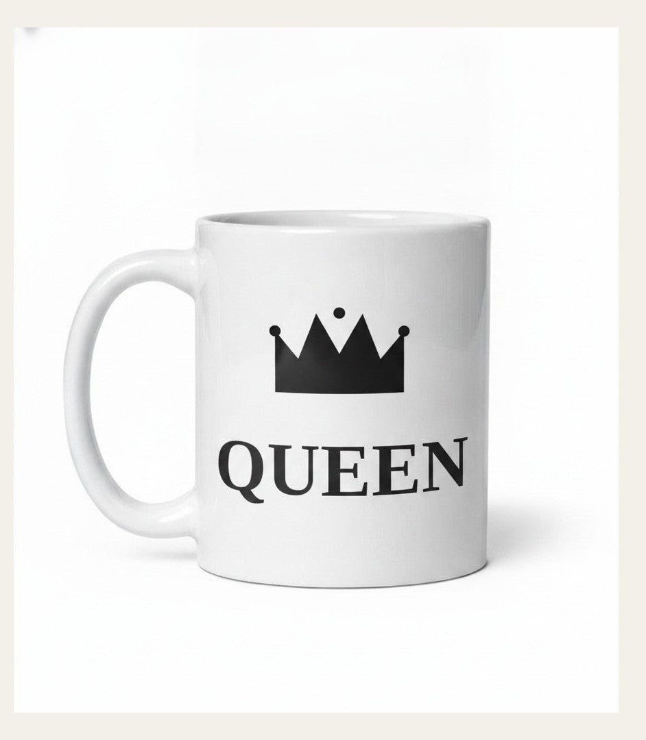 LuxeStyle King & Queen Tassen-Set · 2 Tassen für Paare 👑 – Bild 2 – LuxeStyle Schweiz