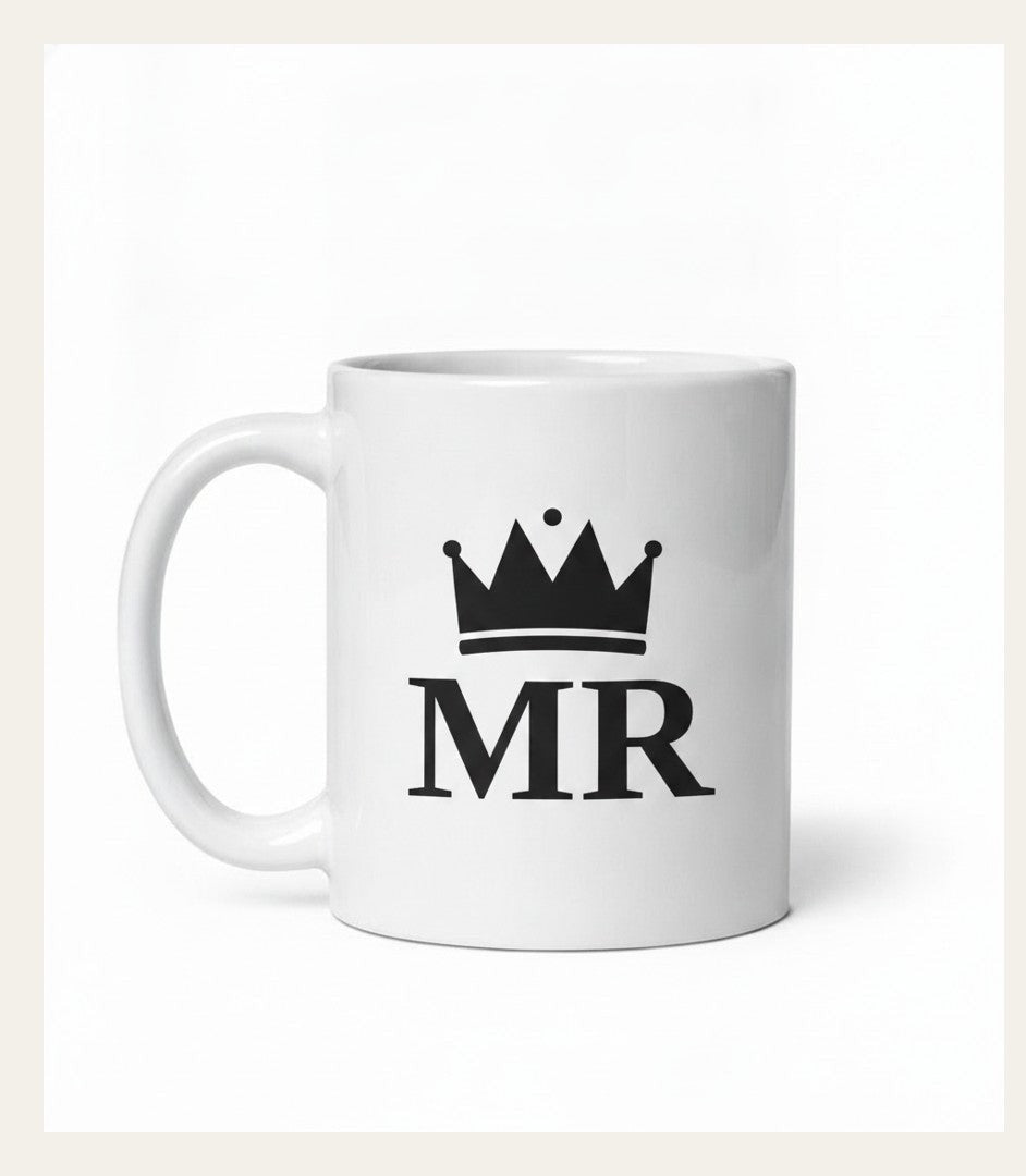 LuxeStyle Mr & Mrs Tassen-Set · 2 Tassen zur Hochzeit 💍 – Bild 1 – LuxeStyle Schweiz