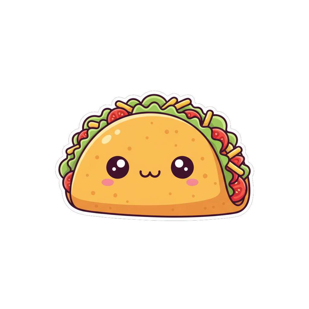 Sticker «Taco»