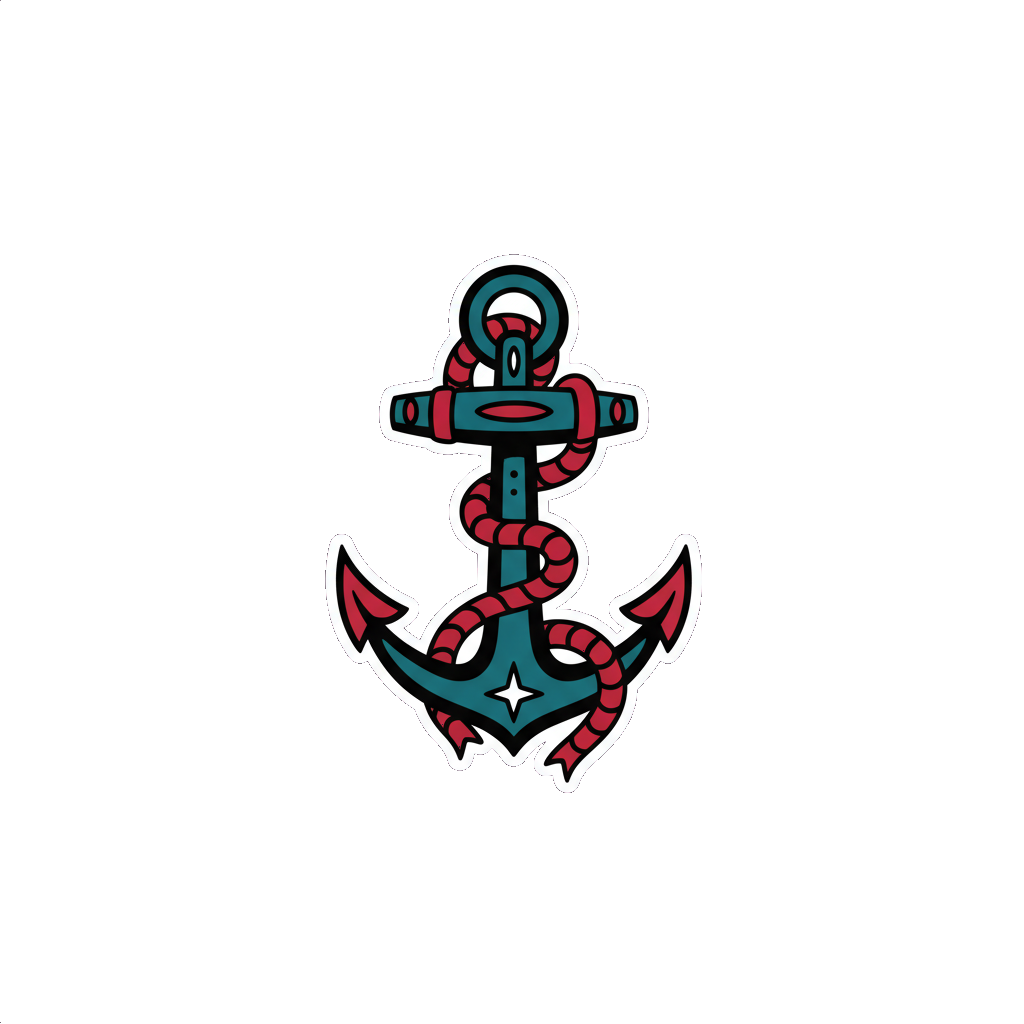 Sticker «Anchor»