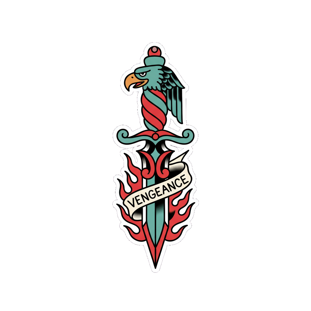 Sticker «Dagger»
