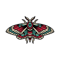 Sticker «Moth»