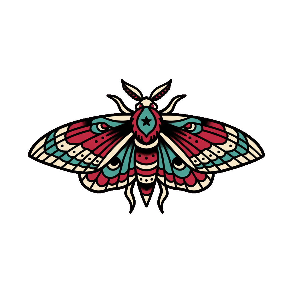 Sticker «Moth»