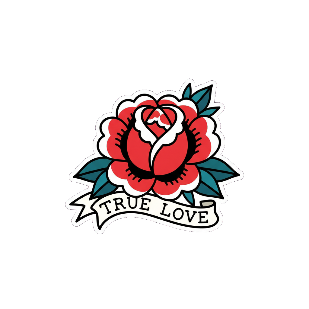 Sticker «Rose»