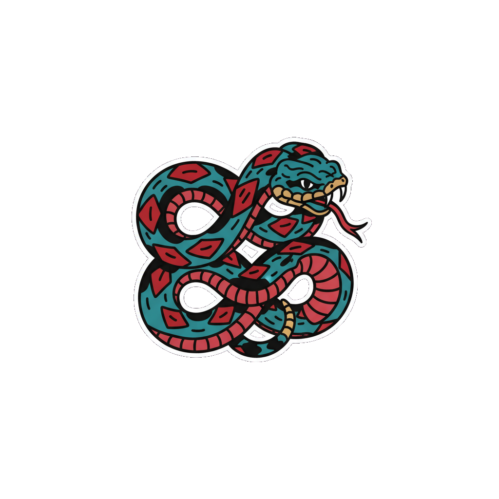 Sticker «Snake»