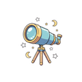 Sticker «Telescope»