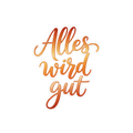 Sticker «Alleswirdgut»