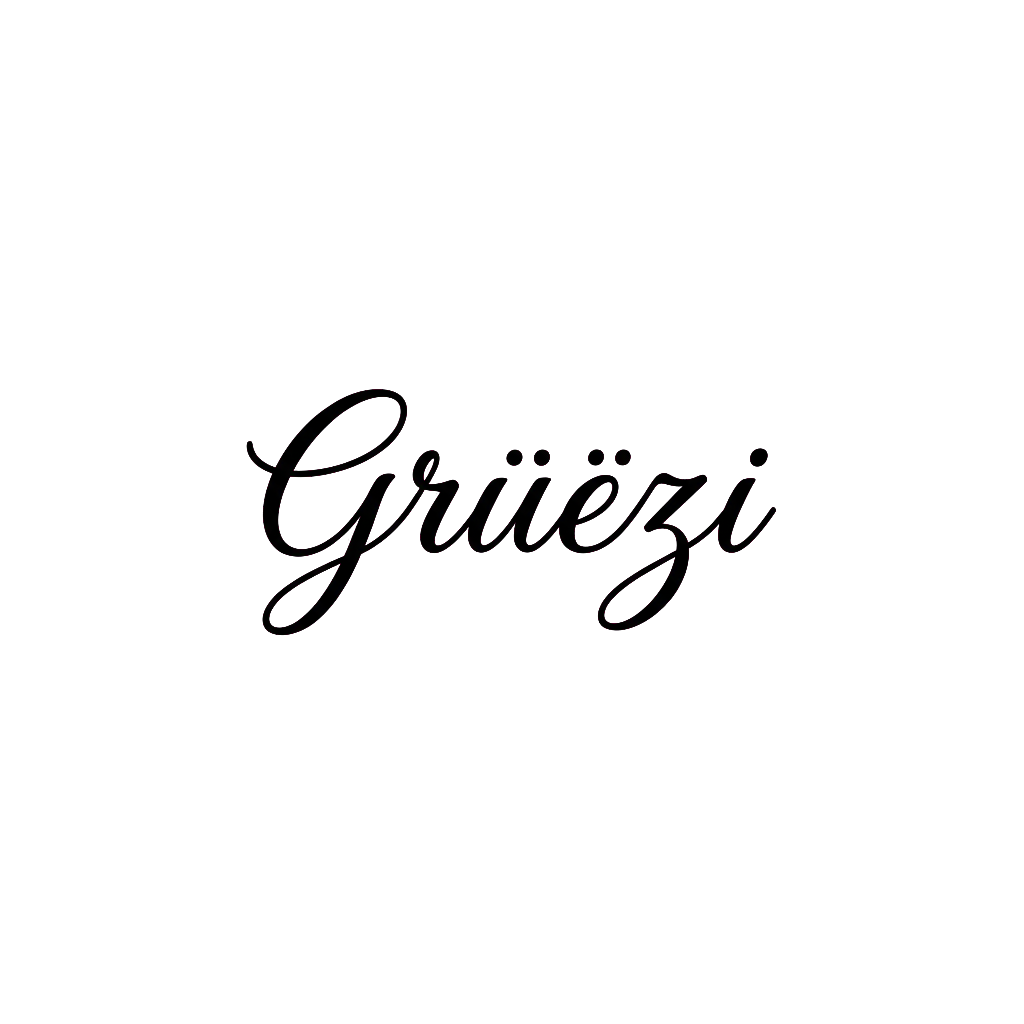 Sticker «Grüezi»