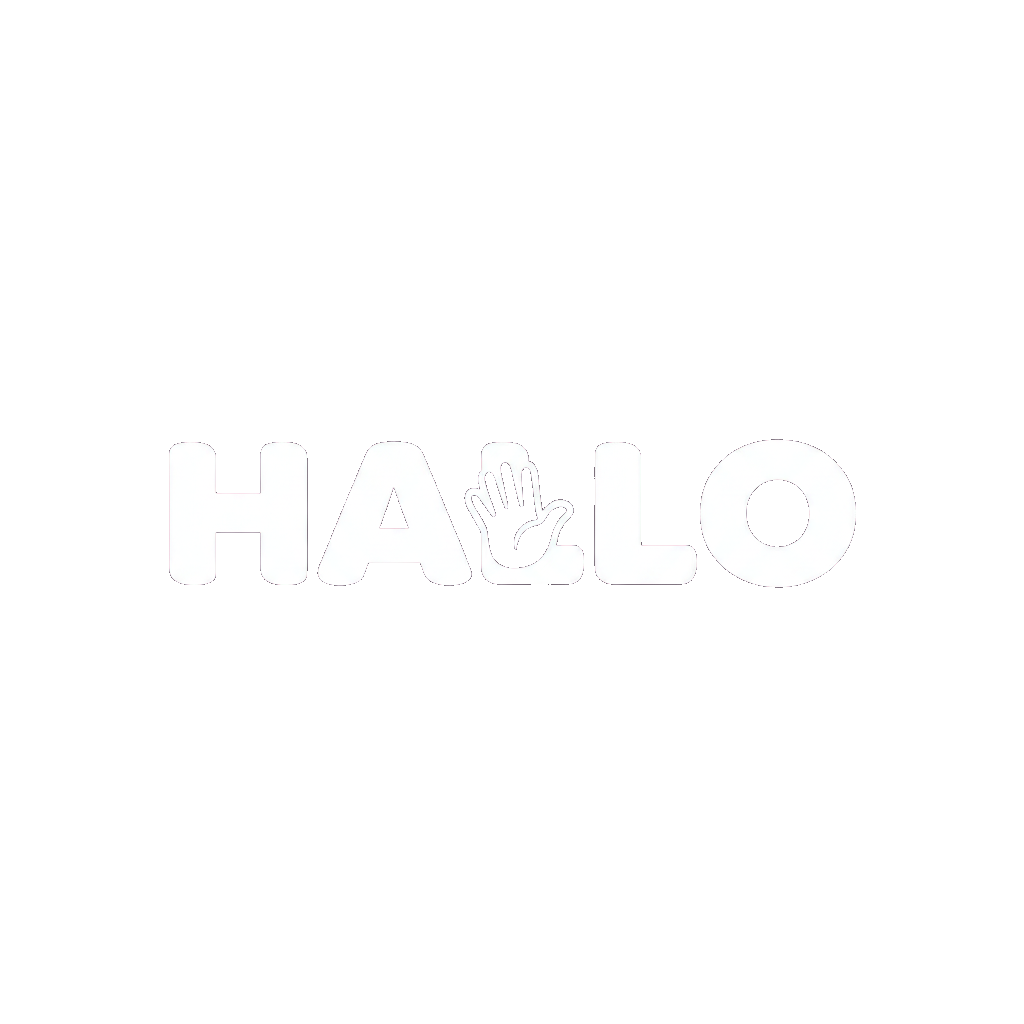 Sticker «Hallo»