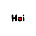 Sticker «Hoi»