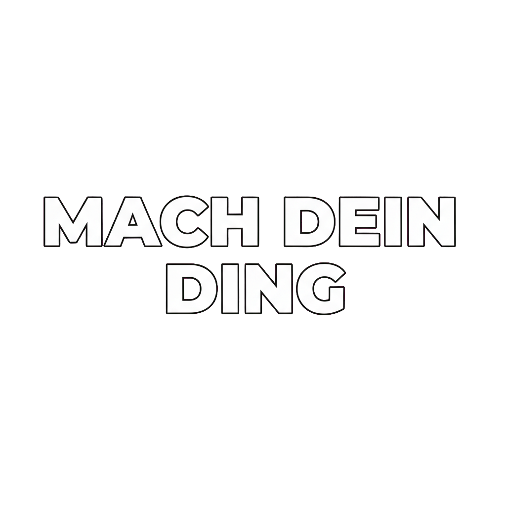 Sticker «Machdeinding»