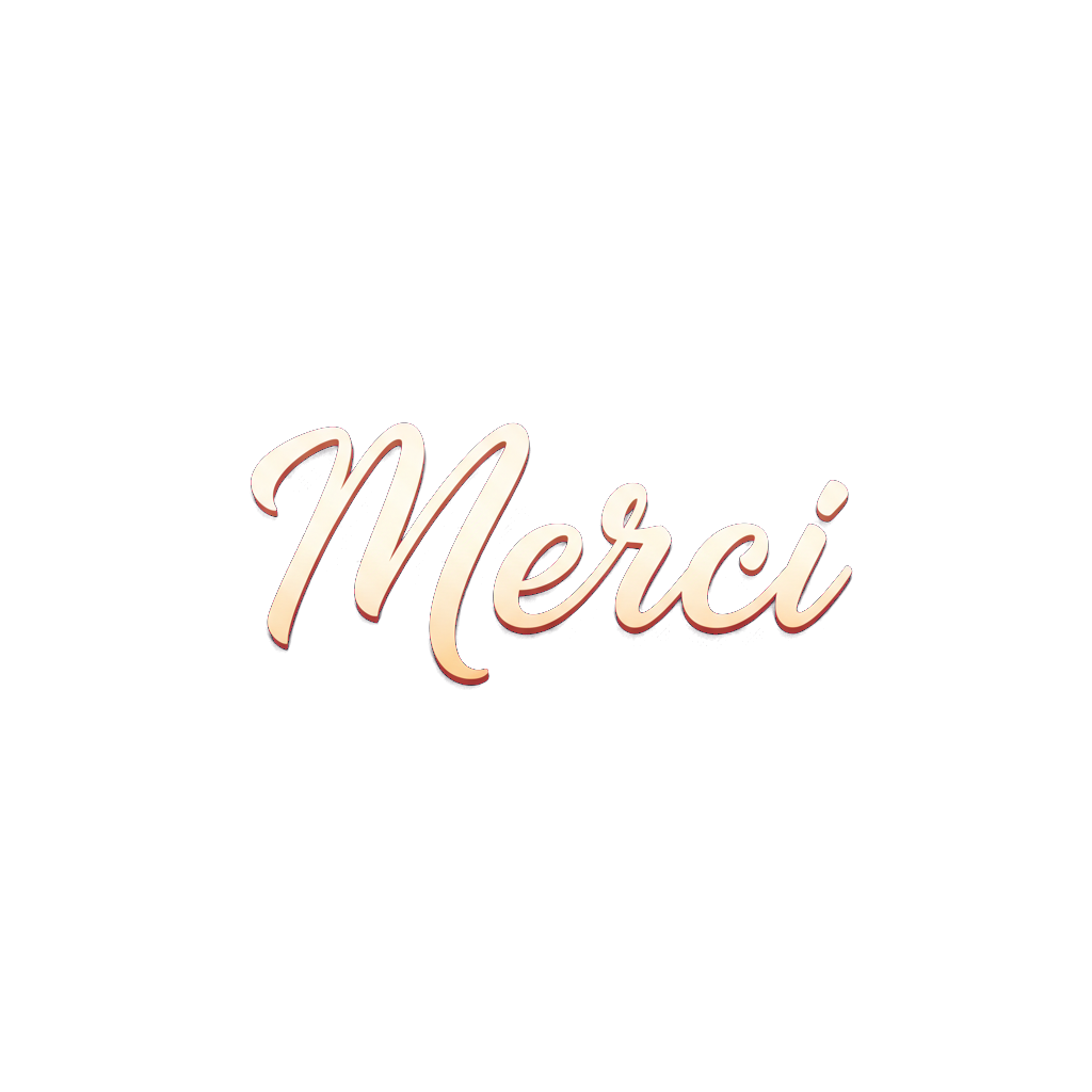 Sticker «Merci»
