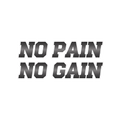Sticker «Nopain»