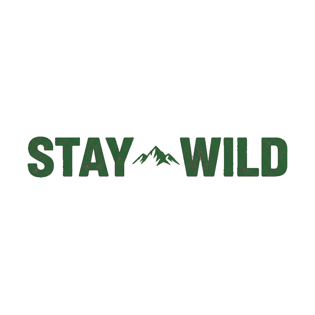 Sticker «Staywild»
