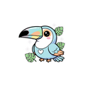 Sticker «Toucan»