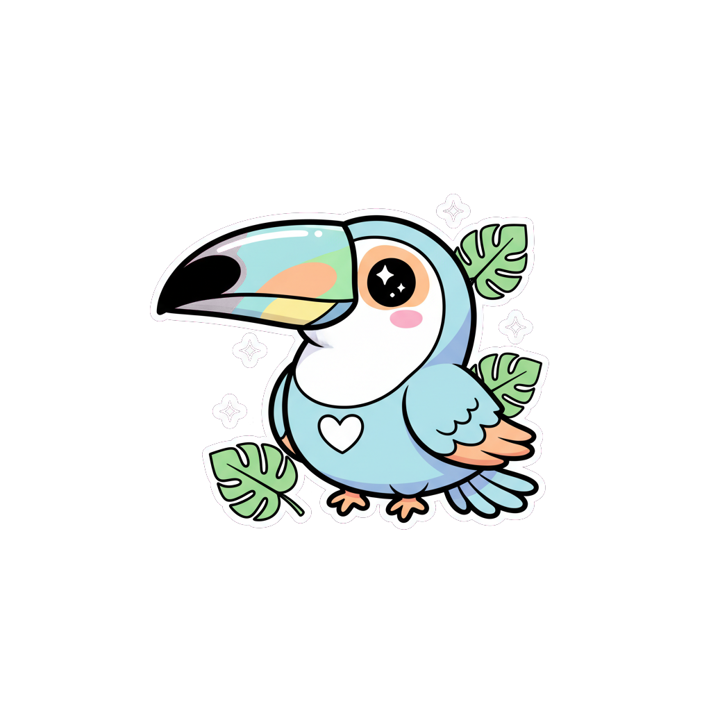 Sticker «Toucan»