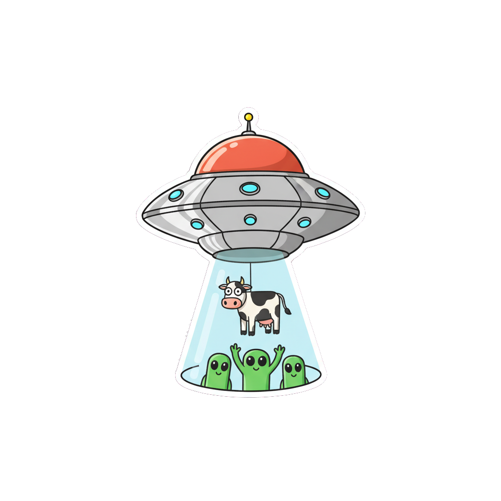 Sticker «Ufo»