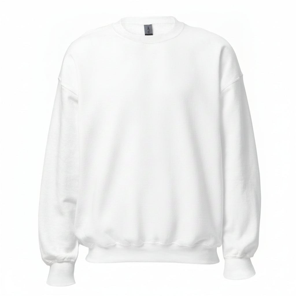 Unisex-Hoodie weiss blanko zum Selbstgestalten