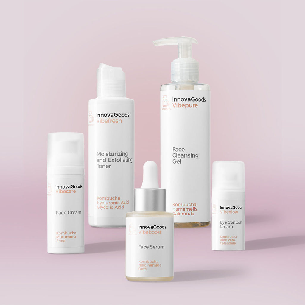 Pack Gesichtspflege-Routine Kombucha InnovaGoods