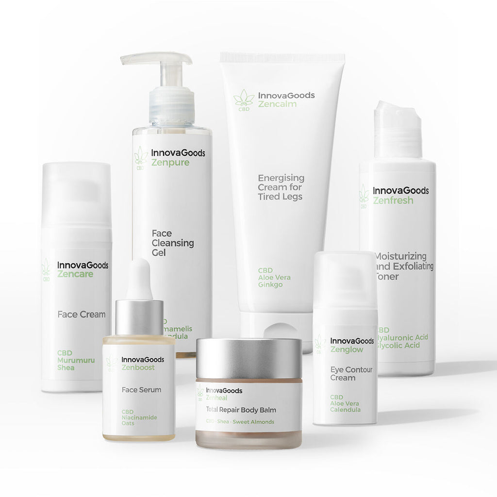 Pack Gesichts- und Körperpflege-Routine CBD InnovaGoods